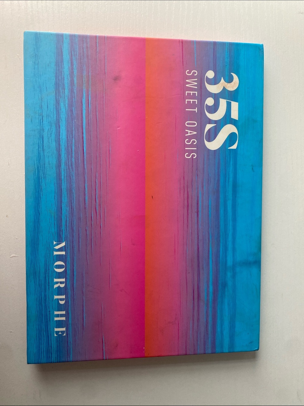 Morphe Sweet Oasis 35S Eyeshadow Palette - Blue, Pink, Orange